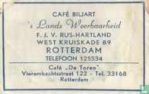 Café Biljart s'Lands Weerbaarheid