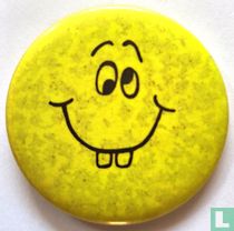 Smiley (scheel / tandjes) [geel]
