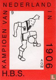Kampioen van Nederland in 1906 H.B.S.