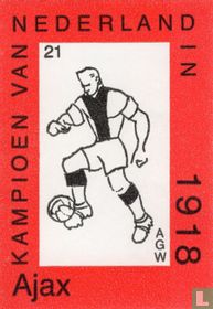 Kampioen van Nederland in 1918 Ajax