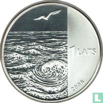Lettonie 1 lats 2006 (BE) "Krišjanis Valdemars"