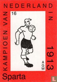 Kampioen van Nederland in 1913 Sparta