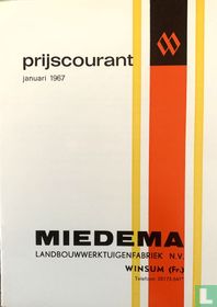 Miedema Prijscourant