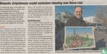 Famous cartoonist creates exclusive drawing for Duvel club