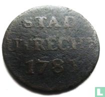 Utrecht 1 duit 1783 (cuivre) acheter