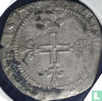 Frankrijk dubbele sol parisis 1574