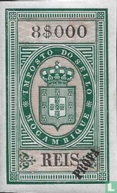 Koninklijk wapenschild 8$000