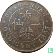 Hongkong 1 Cent 1863