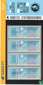 Paket von Maschinen Briefmarken