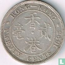 Hongkong 20 Cent 1893