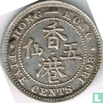 Hongkong 5 Cent 1898