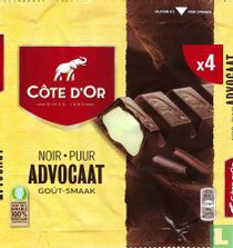  Côte D'Or Noir/Advocaat - Puur/Advocaat x4