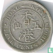 Hongkong 5 Cent 1894