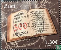 First Book Published in Estonian Language, 500 years