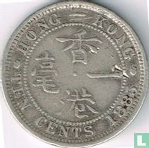 Hongkong 10 Cent 1885