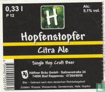 Hopfenstopfer Citra ale