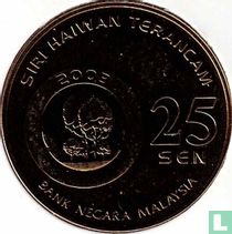 Maleisië 25 sen 2003 "Sumatran Tiger"