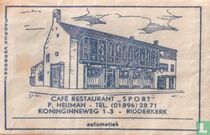 Café Restaurant "Sport"   