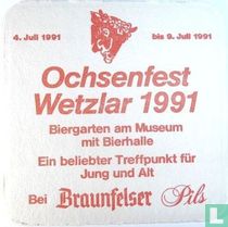 Braunfelser Pils / Ochsenfest Wetzlar 1991