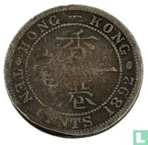Hongkong 10 Cent 1892 (H)