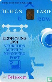 Eröffenung 1991 Verkehrsmuseum Nürnberg Post
