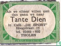 Als we elkaar willen zien dan gaan we naar Tante Dien