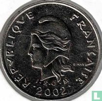 Neukaledonien 10 Franc 2002