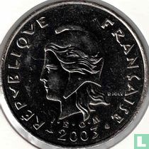 Nouvelle-Calédonie 50 francs 2003