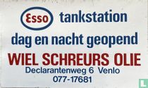 Esso tankstation dag en nacht geopend Wiel Schreurs