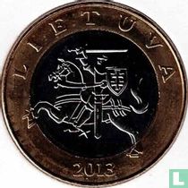 Lithuania 2 litai 2013