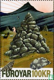 1000th stamp from Faroe Islands