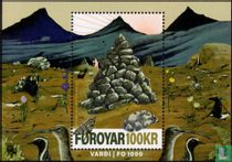 1000th stamp from Faroe Islands