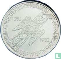 Allemagne 5 mark 1952 "Centennial of the Germanic Museum in Nürnberg"
