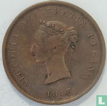 New Brunswick 1 penny 1843