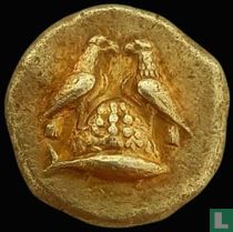 Mysië Kyzikos stater ND (430-410 v. Chr.)