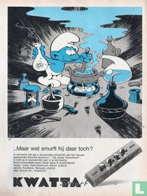 ...Maar wat smurft hij daar toch?