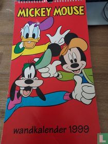 Mickey Mouse wall calendar 1999