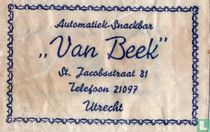 Automatiek Snackbar "Van Beek"