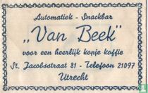 Automatiek Snackbar "Van Beek"