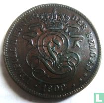 Belgium 2 centimes 1909 (NLD) for sale