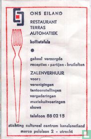 Ons Eiland Restaurant Terras Automatiek