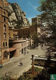  Montserrat (Barcelona)-Detalle monasterio