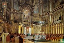  Montserrat (Barcelona)-Interior de la Basílica