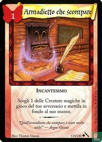 Armadietto che scompare