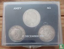 Niederlande und Belgien Kombination Set 1990 "AMEV AG"