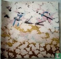 Cerisire en fleurs et oiseaux.