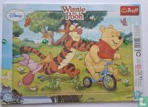 Winnie the Pooh op de fiets