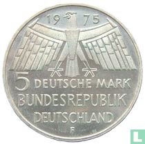 Allemagne 5 mark 1975 (11.2 g) "European Monument Protection Year"