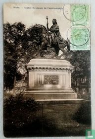 Mons.Boudewijn Van Constantinopel . Boudewijn van Vlaanderen en Henegouwen  Statue De Baudoin de Constantinople