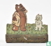 Porte-manteau M. Bommel et Tom Poes